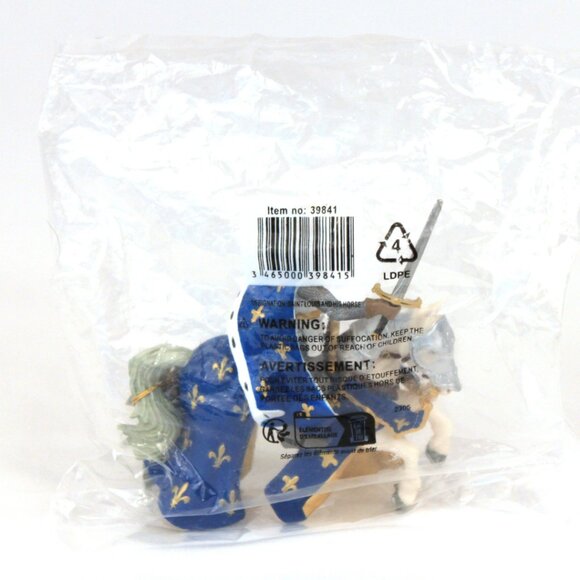 Papo Knight Figurines, NEW in BAGS & TAGS - King, Knight, 2 horses & Dragon - Picture 5 of 14